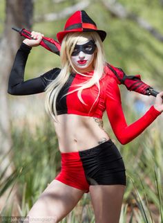 Harley Quinn Cosplay Costume For Halloween 15112126